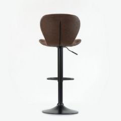 Барный стул Barneo N-86 Time / Black / VPU Brown Vintage коричневый винтаж PK970-18 в Североуральске - severouralsk.mebel24.online | фото 2
