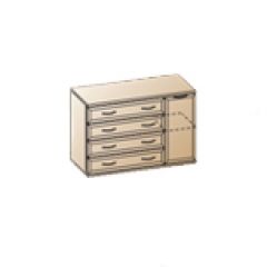 Детская Карина композиция 8 (Снежный Ясень) в Североуральске - severouralsk.mebel24.online | фото 9