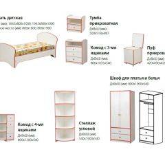 Набор мебели для детской Юниор-10 (с кроватью 800*1900) ЛДСП в Североуральске - severouralsk.mebel24.online | фото 2