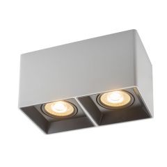 DK3035-WB Светильник накладной IP 20, 10 Вт, GU5.3, LED, белый/черный, пластик в Североуральске - severouralsk.mebel24.online | фото 2