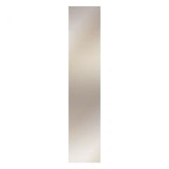 Фасад двери с зеркалом (левый) Черный Марсель в Североуральске - severouralsk.mebel24.online | фото 1