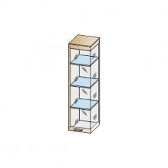 Гостиная Мелисса Композиция 8 (Акация Молдау) в Североуральске - severouralsk.mebel24.online | фото 3