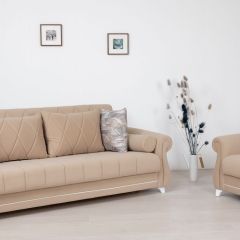 Комплект Роуз ТД 412 диван-кровать + кресло + комплект подушек в Североуральске - severouralsk.mebel24.online | фото 1