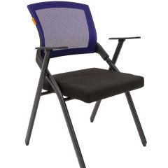 Кресло для посетителей CHAIRMAN NEXX (ткань стандарт черный/сетка DW-61) в Североуральске - severouralsk.mebel24.online | фото 1