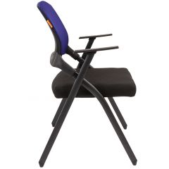 Кресло для посетителей CHAIRMAN NEXX (ткань стандарт черный/сетка DW-61) в Североуральске - severouralsk.mebel24.online | фото 3