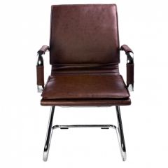 Кресло для посетителя Бюрократ CH-993-Low-V/Brown коричневый в Североуральске - severouralsk.mebel24.online | фото 4