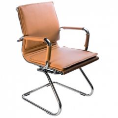Кресло для посетителя Бюрократ CH-993-Low-V/Camel светло-коричневый в Североуральске - severouralsk.mebel24.online | фото