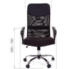 Кресло для руководителя CHAIRMAN 610 N (15-21 черный/сетка черный) в Североуральске - severouralsk.mebel24.online | фото 4