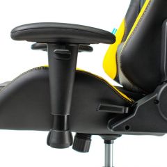 Кресло игровое Бюрократ VIKING 5 AERO YELLOW черный/желтый в Североуральске - severouralsk.mebel24.online | фото 5