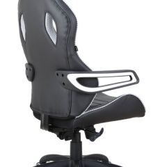 Кресло компьютерное BRABIX "Techno Pro GM-003" (черное/серое, вставки серые) 531814 в Североуральске - severouralsk.mebel24.online | фото 4