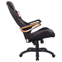 Кресло компьютерное BRABIX Techno Pro GM-003 (ткань черное/серое, вставки оранжевые) 531813 в Североуральске - severouralsk.mebel24.online | фото 4