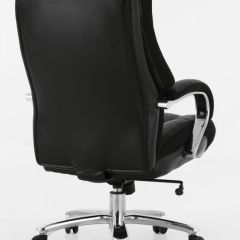 Кресло офисное BRABIX PREMIUM "Bomer HD-007" (рециклированная кожа, хром, черное) 531939 в Североуральске - severouralsk.mebel24.online | фото 4