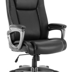 Кресло офисное BRABIX PREMIUM "Solid HD-005" (рециклированная кожа, черное) 531941 в Североуральске - severouralsk.mebel24.online | фото 1