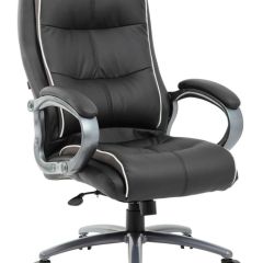 Кресло офисное BRABIX PREMIUM "Strong HD-009" (экокожа черная, ткань серая) 531945 в Североуральске - severouralsk.mebel24.online | фото