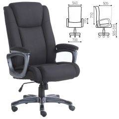 Кресло офисное BRABIX "Solid HD-005" (ткань/черное) 531822 в Североуральске - severouralsk.mebel24.online | фото