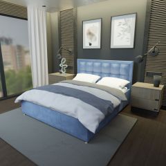 Кровать Адриана Решетка+ПМ+Дно (1200) в Североуральске - severouralsk.mebel24.online | фото