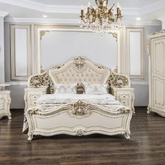 Кровать 1800 Джоконда (крем) в Североуральске - severouralsk.mebel24.online | фото 6