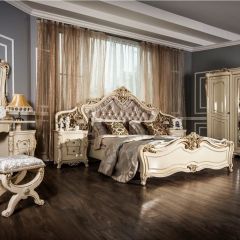 Кровать 1800 Джоконда (крем) в Североуральске - severouralsk.mebel24.online | фото 7
