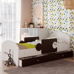 Кровать "Мозайка" на щитах + бортики + ящики в Североуральске - severouralsk.mebel24.online | фото 5