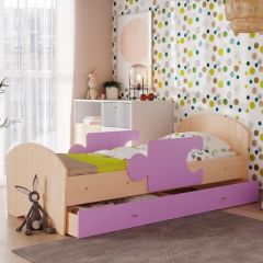 Кровать "Мозайка" на щитах + бортики + ящики в Североуральске - severouralsk.mebel24.online | фото 9
