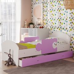 Кровать "Мозайка" на щитах + бортики + ящики в Североуральске - severouralsk.mebel24.online | фото 14