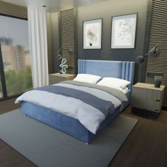 Кровать Стелла с ортопедической решеткой (1400) в Североуральске - severouralsk.mebel24.online | фото