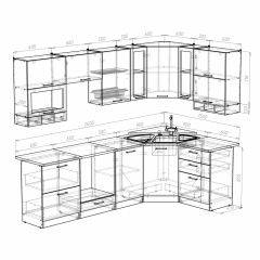 Кухонный гарнитур Симона гранд оптима 1500*2600 в Североуральске - severouralsk.mebel24.online | фото 3