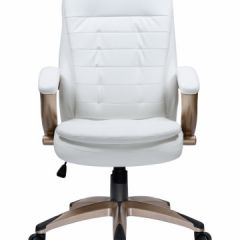 Офисное кресло для руководителей DOBRIN DONALD LMR-106B белый в Североуральске - severouralsk.mebel24.online | фото