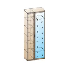 Прихожая Карина композиция 1 (Снежный ясень) в Североуральске - severouralsk.mebel24.online | фото 2