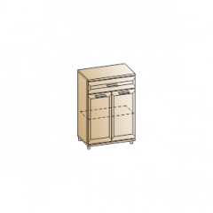 Прихожая Мелисса композиция 7 (Ясень Асахи) в Североуральске - severouralsk.mebel24.online | фото 3