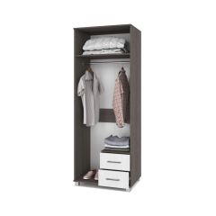 ЕВА Шкаф 2-х дверный Е24 в Североуральске - severouralsk.mebel24.online | фото 2