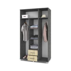 ЕВА Шкаф 3-х дверный Е34 в Североуральске - severouralsk.mebel24.online | фото 8