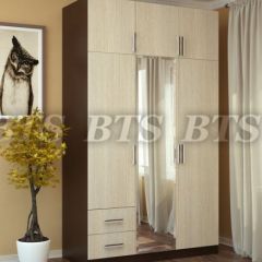 Шкаф 3-х створчатый с ящиками в Североуральске - severouralsk.mebel24.online | фото