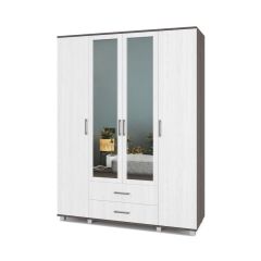 ЕВА Шкаф 4-х дверный Е43 в Североуральске - severouralsk.mebel24.online | фото