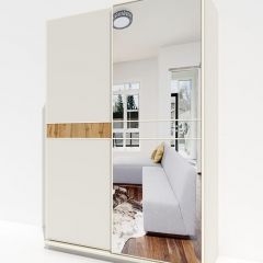 Шкаф-купе 1400 серии SOFT D6+D4+B2+PL2 (2 ящика+1штанга+1 полка) профиль «Капучино» в Североуральске - severouralsk.mebel24.online | фото