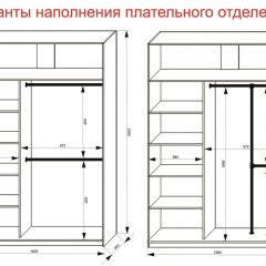 Шкаф-купе 1600 серии SOFT D6+D4+B2+PL2 (2 ящика+1штанга+1 полка) профиль «Капучино» в Североуральске - severouralsk.mebel24.online | фото 9