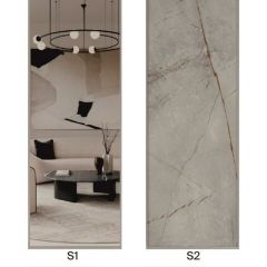 Шкаф-купе 1700 серии SILVER S1+S1+B2+PL2 (2 ящика+1 штанга+1 полка) профиль «Серебро» в Североуральске - severouralsk.mebel24.online | фото 7
