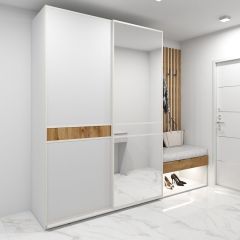 Шкаф-купе 1800 серии SOFT D6+D4+B2+PL2 (2 ящика+1штанга+1 полка) профиль «Капучино» в Североуральске - severouralsk.mebel24.online | фото 5