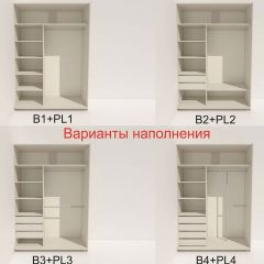 Шкаф-купе 1800 серии SOFT D6+D4+B2+PL2 (2 ящика+1штанга+1 полка) профиль «Капучино» в Североуральске - severouralsk.mebel24.online | фото 7