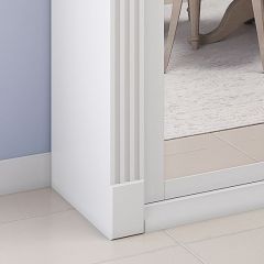 Шкаф-купе 2450 серии NEW CLASSIC K1+K1+K1+B22+PL4 (по 2 ящика лев/прав+F обр.штанга) профиль «Капучино» в Североуральске - severouralsk.mebel24.online | фото 5