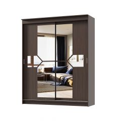 Шкаф-купе Фаворит 2.0 серия Альянс (Венге) в Североуральске - severouralsk.mebel24.online | фото