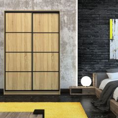Шкаф-купе Лофт 1600 Шк16-47 (Дуб Сонома) в Североуральске - severouralsk.mebel24.online | фото 7