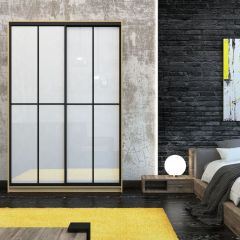 Шкаф-купе Лофт 1600 Шк16-60 (Дуб Сонома) в Североуральске - severouralsk.mebel24.online | фото 11