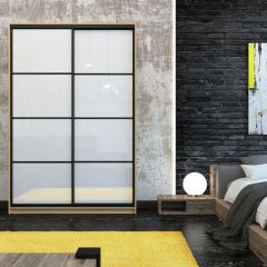 Шкаф-купе Лофт 1600 Шк16-60 (Дуб Сонома) в Североуральске - severouralsk.mebel24.online | фото 12