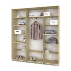 МАРТИН Шкаф-купе с зеркалом Ирландский дуб (2000*450) М402 в Североуральске - severouralsk.mebel24.online | фото 2