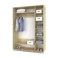 РОЛАНД Шкаф-купе с зеркалами Ирландский дуб (600*1700) Р673 в Североуральске - severouralsk.mebel24.online | фото 2