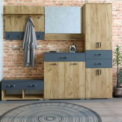 Шкаф с ящиками НКМ Бостон Секция 6 в Североуральске - severouralsk.mebel24.online | фото 2