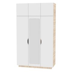 Шкаф с зеркалом "Аврора (H21_M)" в Североуральске - severouralsk.mebel24.online | фото
