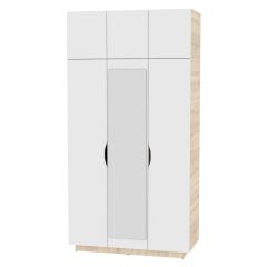 Шкаф с зеркалом "Аврора (H23_M)" в Североуральске - severouralsk.mebel24.online | фото