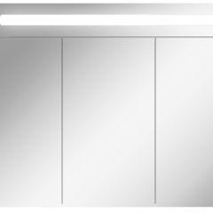 Шкаф-зеркало Аврора 85 с подсветкой LED Домино (DV8010HZ) в Североуральске - severouralsk.mebel24.online | фото 4